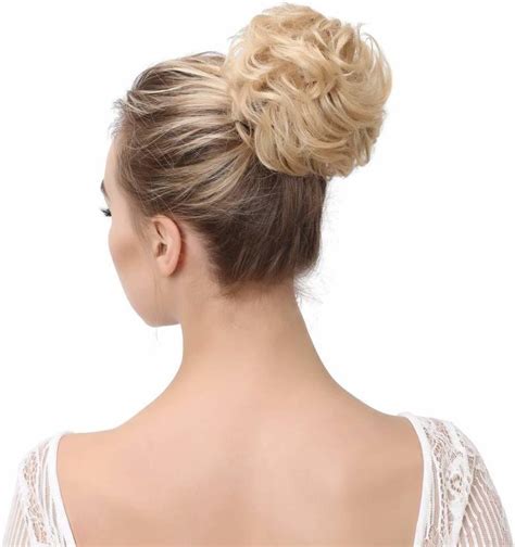 Sarla Synthetic Scrunchie Buns Curly Extensions Hair Extension Price In
