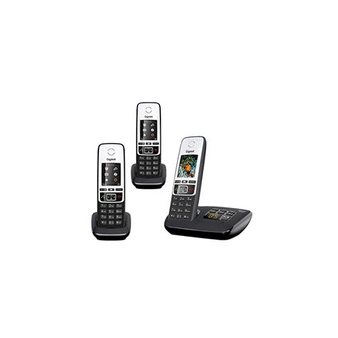 gigaset ca trio premium cordless home phone  answer machine  nuisance call block