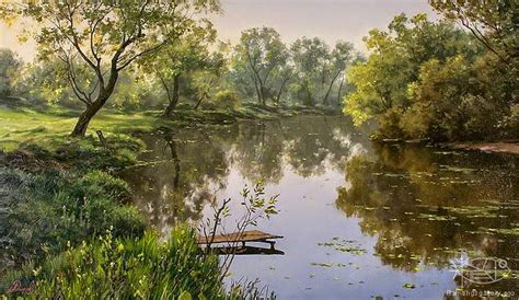 paisajes naturales imagenes pinturasjpg  summer painting painting adamov