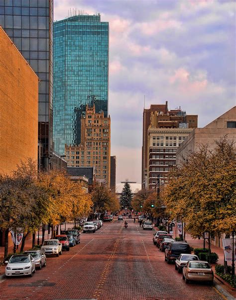 downtown fort worth texas photograph  janet maloy
