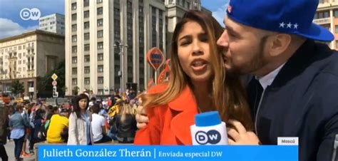 World Cup 2018 Female Sports Reporter Sexually Harassed While On Air