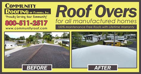 mobile home roof replacement north fort myers community roofing