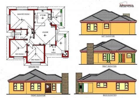 designs single storey house plans bungalow floor plans  house plans
