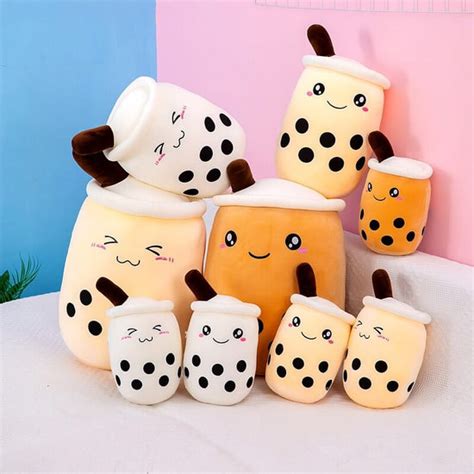 boba tea squishmallow kawaii merchandise
