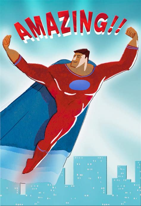 Unicef Amazing Super Hero Father S Day Card Greeting Cards Hallmark