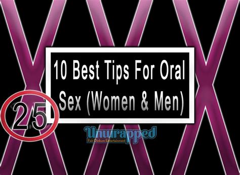 10 Best Tips For Oral Sex Women And Men