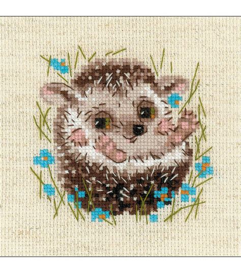 counted cross stitch samplers countedcrossstitches hedgehog cross