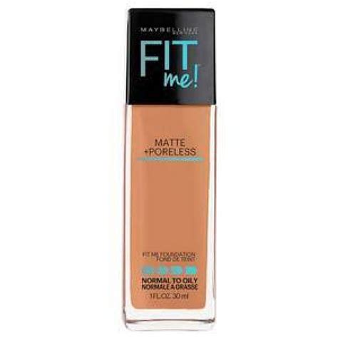 maybelline fit  foundation matte poreless spicy brown  reviews black box