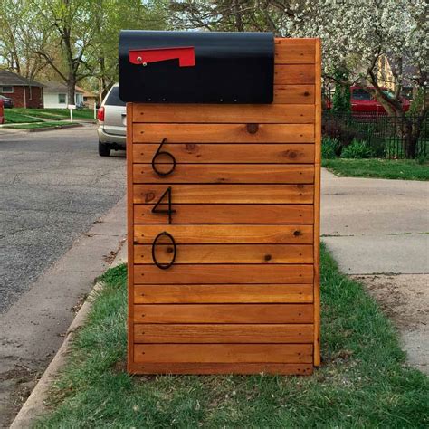 diy mailboxes  add  layers   curbside appeal