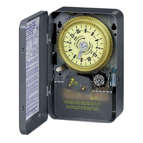 intermatic  series  amp  hour mechanical time switch  skipper  indoor enclosure