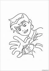 Ben Pages Classic Coloring Cartoons sketch template