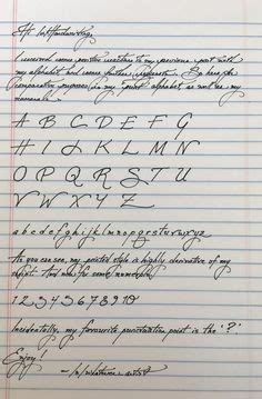 handschrift ideen handschrift schoene handschrift schrift