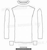 Sleeve Long Shirt Template Vector Blank Flat Tee Newdesign Templates Via Sketch Fashion sketch template