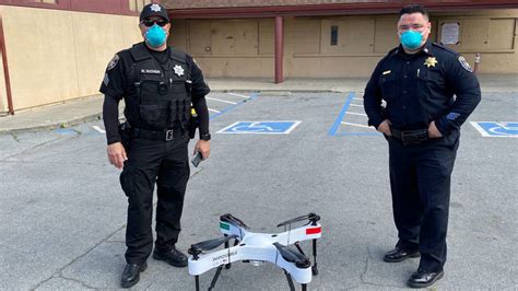 police drones  watching