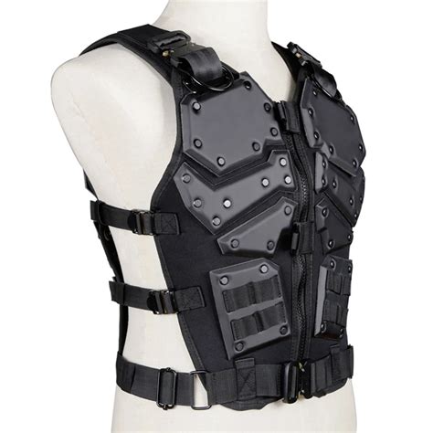 multifunction tactical vest airsoft protective waistcoat adjustable