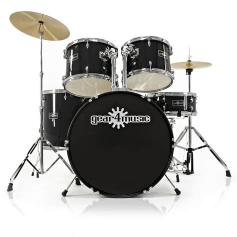 gd  drum kit  gearmusic black  gearmusic