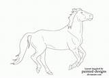 Horse Coloring Lineart Kentucky Derby Cantering Painted Designs Pages Deviantart Comments sketch template