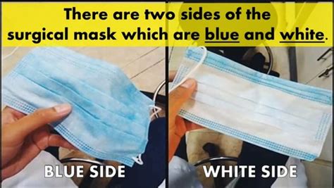 correct   wear  face maskblue  white  video dailymotion