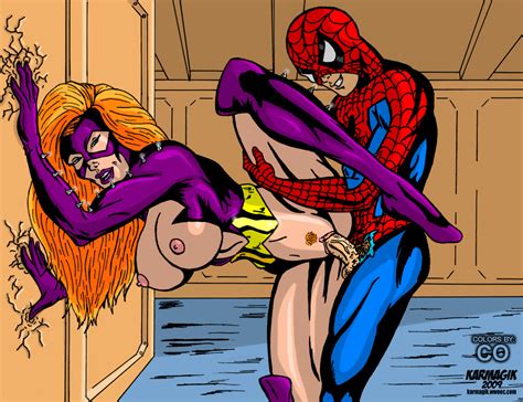 titania and spidey 1 color by karmagik hentai foundry