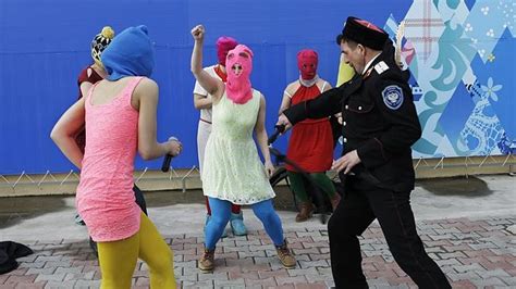 Cossack Militia Use Whips On Pussy Riot Members In Olympic Host City Sochi