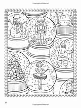 Coloring Dover Holiday Book Visit Pages sketch template