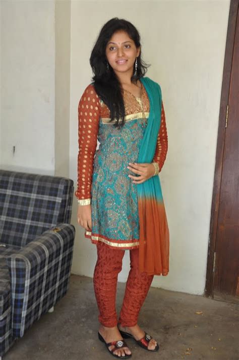 anjali in churidar cute photo set iactress