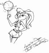 Bunny Lola Jam Space Coloring Pages Drawing Basketball Deviantart Austrailian Dragon Template Getdrawings Sketch sketch template