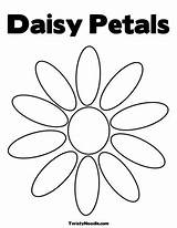 Daisy Petal Girl Scout Coloring Petals Template Flower Printable Pages Scouts Law Crafts Twistynoodle Sheet Activities Kids Found Index Outlines sketch template