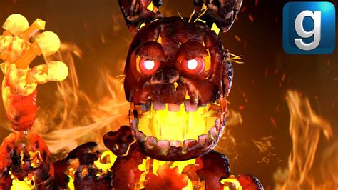 Gmod Fnaf Brand New Fnaf Ar Special Delivery Flaming Springtrap