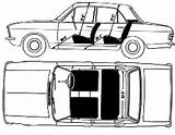 Cortina Ford Mk Ii Blueprints 1968 Car Sedan Drawing sketch template
