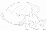 Coloring Toothless Pages Printable Fury Night Dragon Lines Deviantart Library Clipart Comments Sketch Categories Coloringhome Clip sketch template