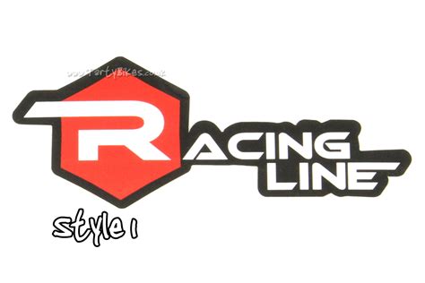 racing  sticker mm  mm