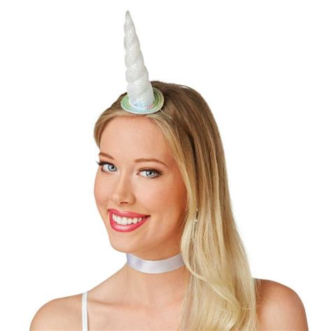 iridescent white unicorn horn walmartcom walmartcom
