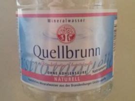 aldi sued mineralwasser quellbrunn  kalorien mineralwasser fddb