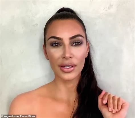 kim kardashian west shows off holiday makeup routine daily mail online