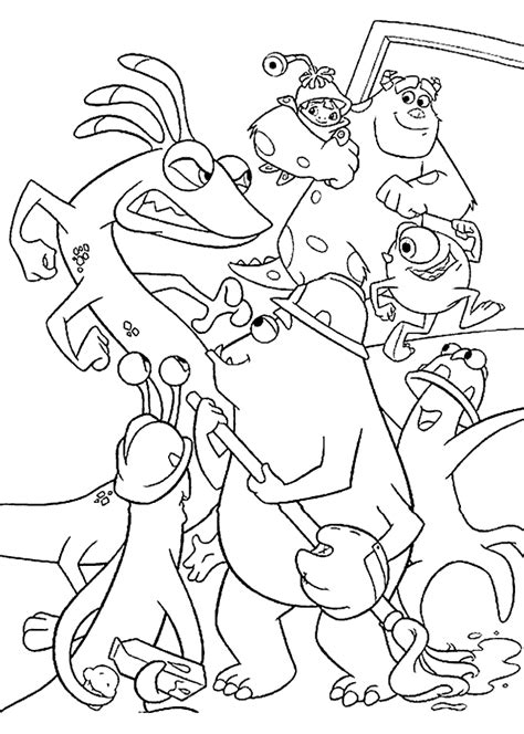 monsters  coloring pages  coloring pages  kids