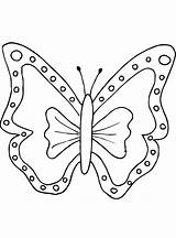 Butterflies sketch template