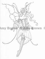 Coloring Pages Fairy Gumdrop Fairies Amy Brown Drawings Printable Color Fae Sheets Getcolorings Adult Books Ups Grown Colouring Adults sketch template