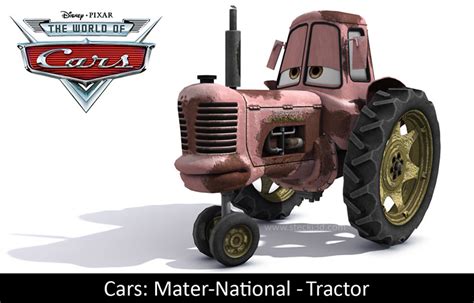 pixar cars tractor    tractor model     flickr