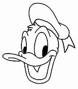 Coloring Duck Donald Face Pages Outline Drawing Paperino Facili Library Clipart Disegni Clip Happy Di Popular Coloringhome sketch template