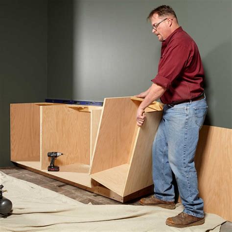 face frame cabinet plans  building tips family handyman
