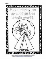 Mercy Chaplet Cliparts Apostles sketch template