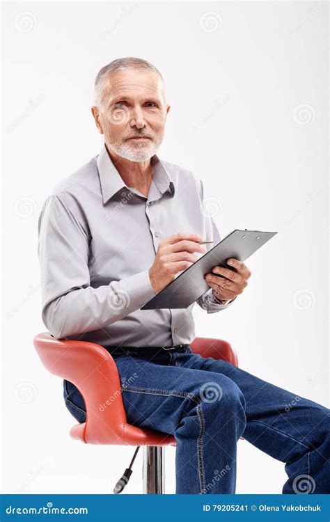 man   test stock image image  elderly handsome