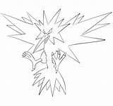 Pokemon Zapdos Moltres Legendaire Electhor Articuno Colorir Mewtwo Supercoloring Desenhos Leggendari Pokémon Imprimer Grandi Cecilia Stampare Fois Imprimé sketch template