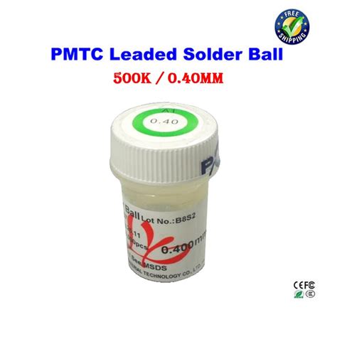 pmtc leaded solder balls  mm  bga rework reballing solder ball  welding fluxes