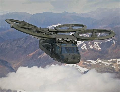 army   developing  vtol stealth helicopter  electric propulsion techeblog
