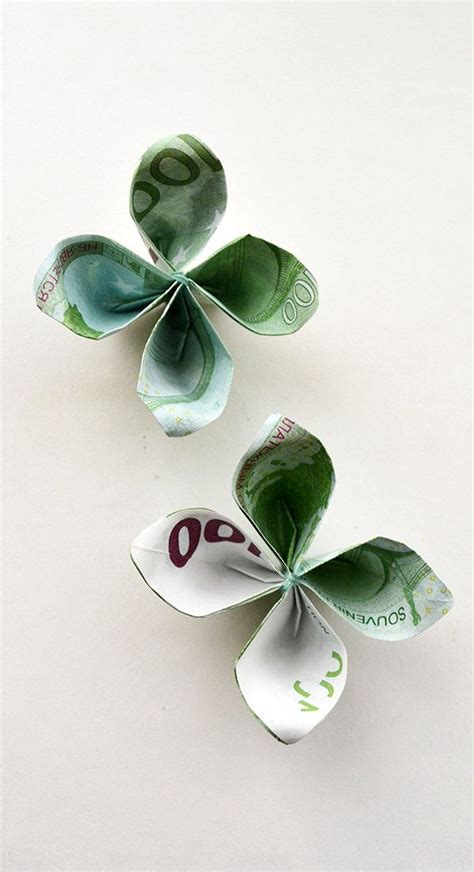 money flower   euro bill easy origami paper