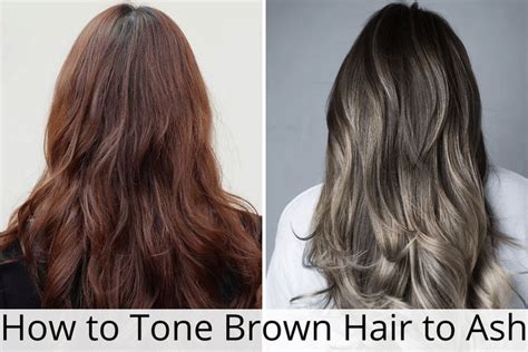 tone brown hair  ash turn brassy brunette  stunning ash