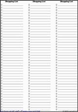 Template Checklist Blank Printable List Enom Warb Sampletemplatess sketch template