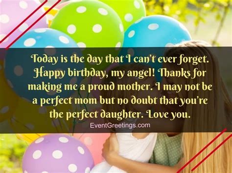 50 wonderful birthday wishes for daughter from mom
